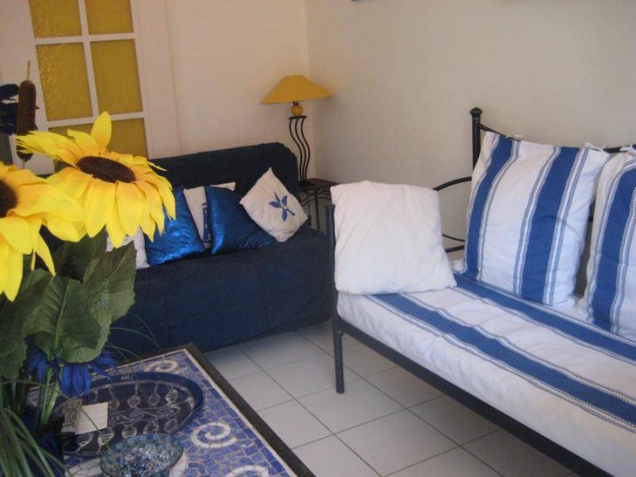 Location de vacances - Appartement à Collioure - Coin salon