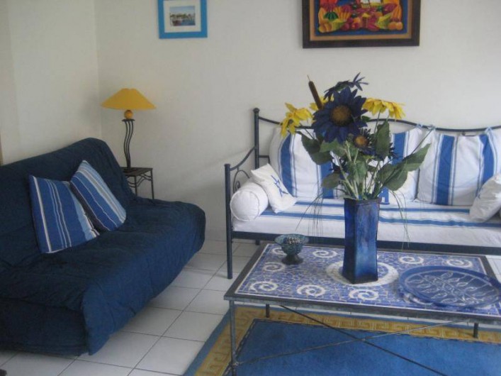 Location de vacances - Appartement à Collioure - Coin salon