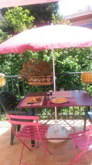 Location de vacances - Appartement à Collioure - Terrasse