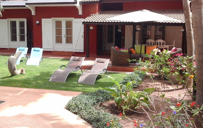 Location de vacances - Villa à Saly - Terrasse a