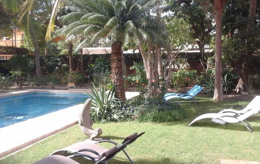 Location de vacances - Villa à Saly - Jardin