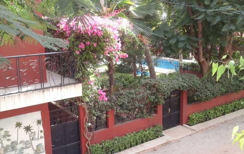 Location de vacances - Villa à Saly - Façade de la villa