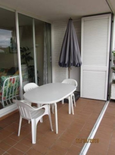 Location de vacances - Appartement à Platja d'Aro - Façade Sud avec terrasse