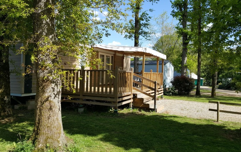 Location de vacances - Camping à Girac - Chalet Smala 4 chambres 8p
