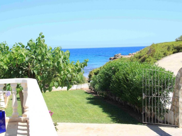 Location de vacances - Villa à L'Ametlla de Mar - vue mer