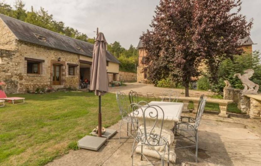 Location de vacances - Chambre d'hôtes à Saint-Vigor - Le jardin