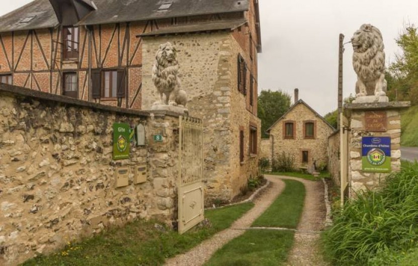 Location de vacances - Chambre d'hôtes à Saint-Vigor - L'entrée