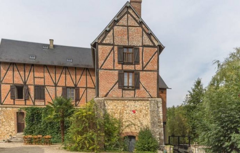 Location de vacances - Chambre d'hôtes à Saint-Vigor - La façade du Moulin
