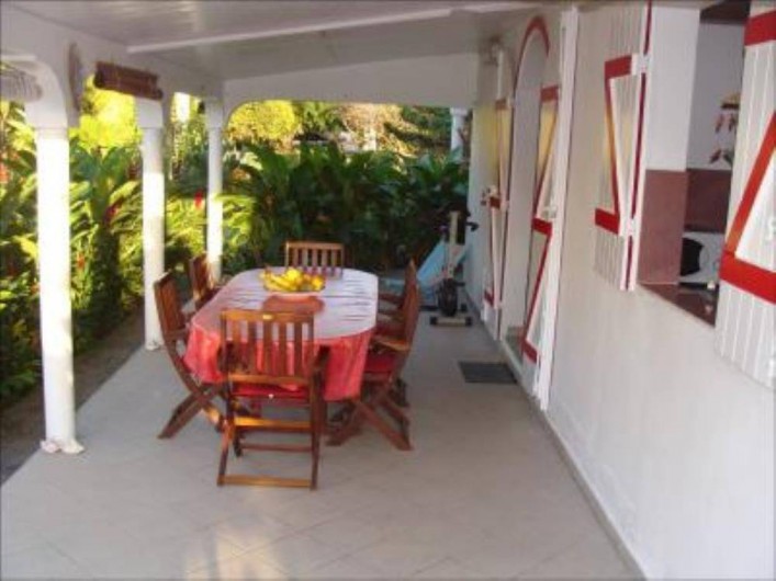 Location de vacances - Villa à Douville - 2 Terrasses privées, hamac, chaises longues pour vous détendre dans le Calme