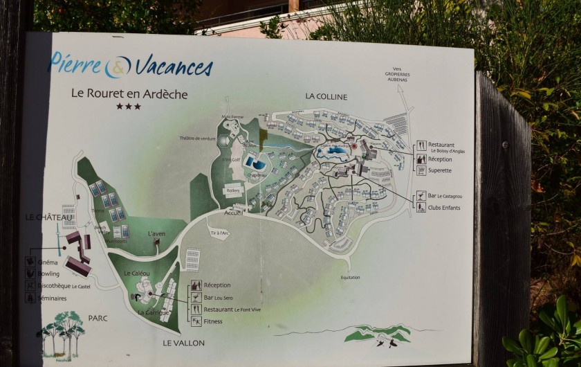 Location de vacances - Maison - Villa à Grospierres - Carte Pierre et Vacances