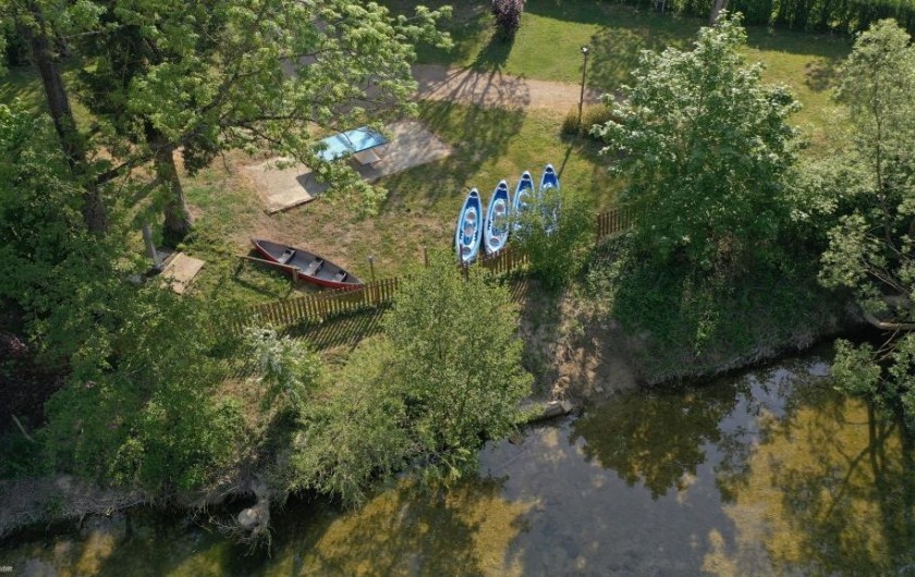 Location de vacances - Gîte à Dienville - Accès rivière