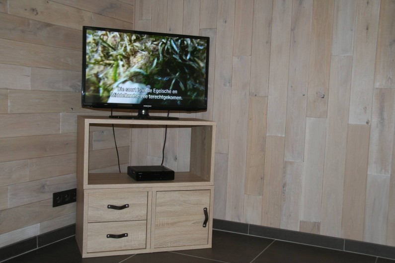 Location de vacances - Gîte à Wodecq - TV large écran plat , belgacom tv, wifi, ...