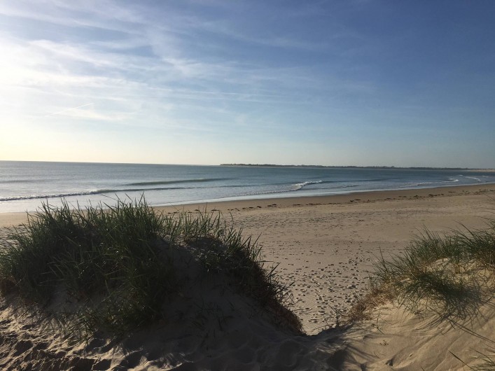 Location de vacances - Villa à Créances - La magnifique plage à 150M de la villa