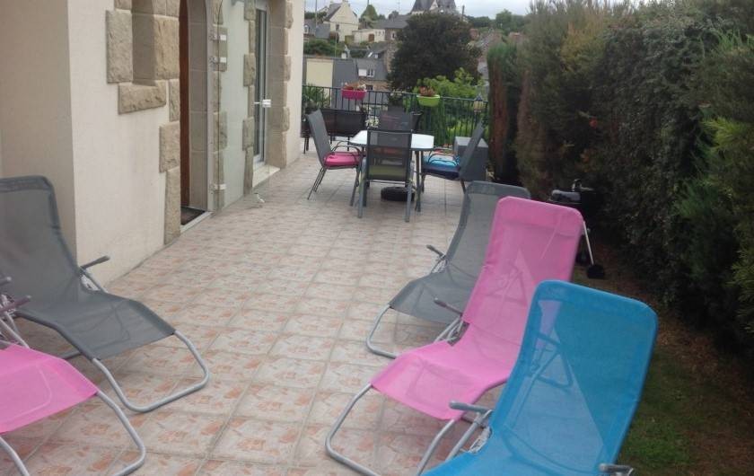 Location de vacances - Maison - Villa à Loguivy - Terrasse