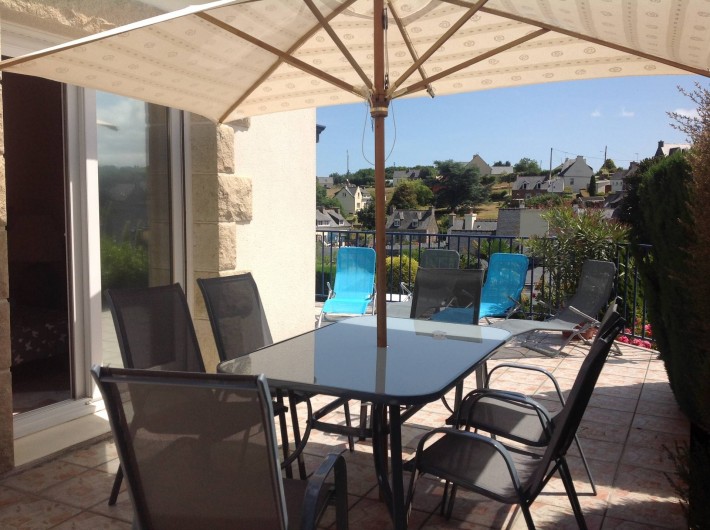 Location de vacances - Maison - Villa à Loguivy - Terrasse