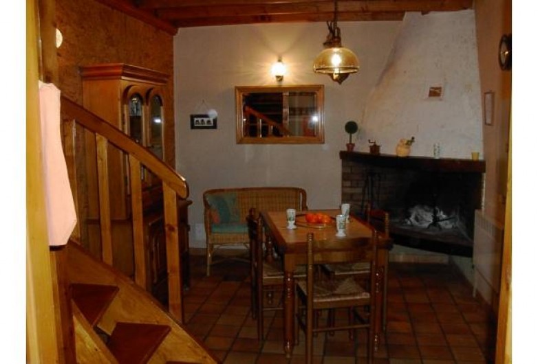 Location de vacances - Maison - Villa à Viella - Séjour cheminée