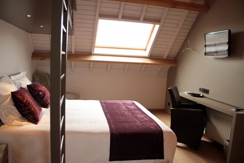 Location de vacances - Chambre d'hôtes à Zwevegem - Chambre Aubergine