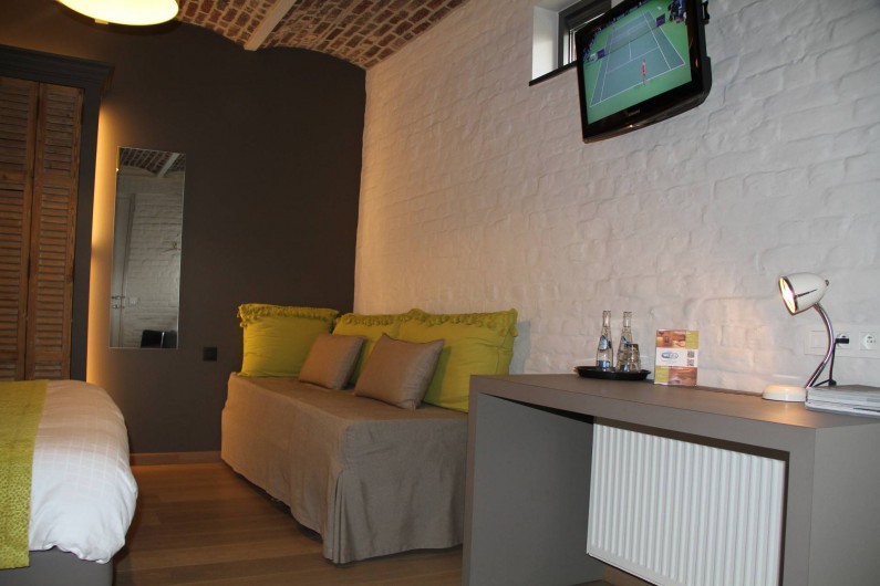 Location de vacances - Chambre d'hôtes à Zwevegem - Chambre Limoen