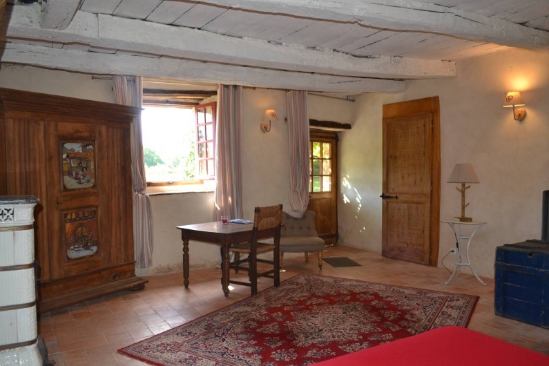 Location de vacances - Gîte à La Baconnière - Chambre avec salle de bains (douche) au rez de chaussée