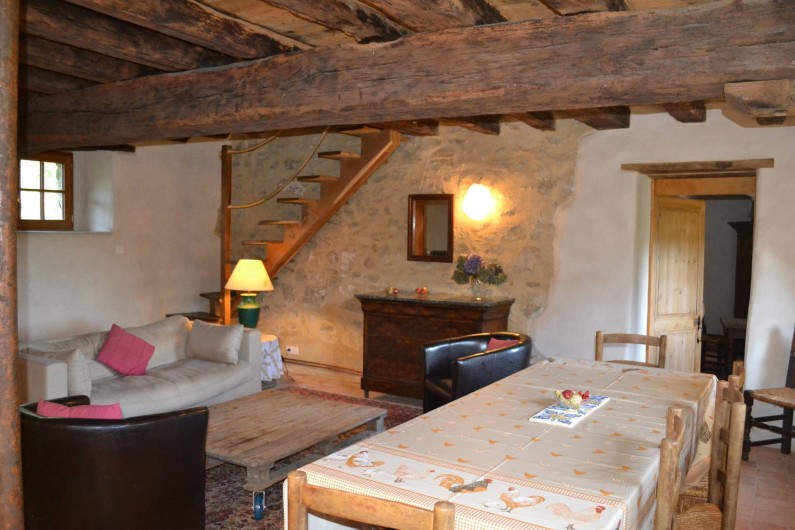 Location de vacances - Gîte à La Baconnière - Séjour