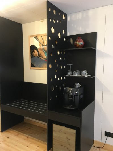 Location de vacances - Chambre d'hôtes à Blesle - Suite Espace minibar thé/café