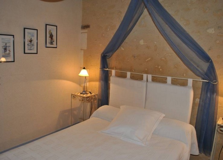 Location de vacances - Gîte à Paulmy - rez de chaussée , chambre