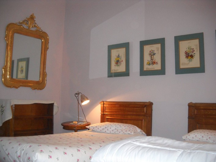 Location de vacances - Appartement à Incisa in Val d'Arno - La chambre au miroir