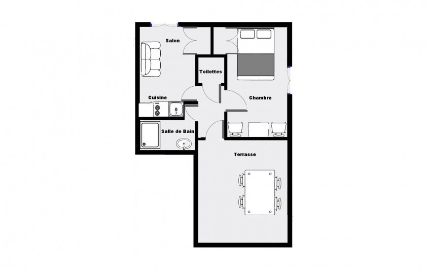 Location de vacances - Appartement à Saint-Raphaël