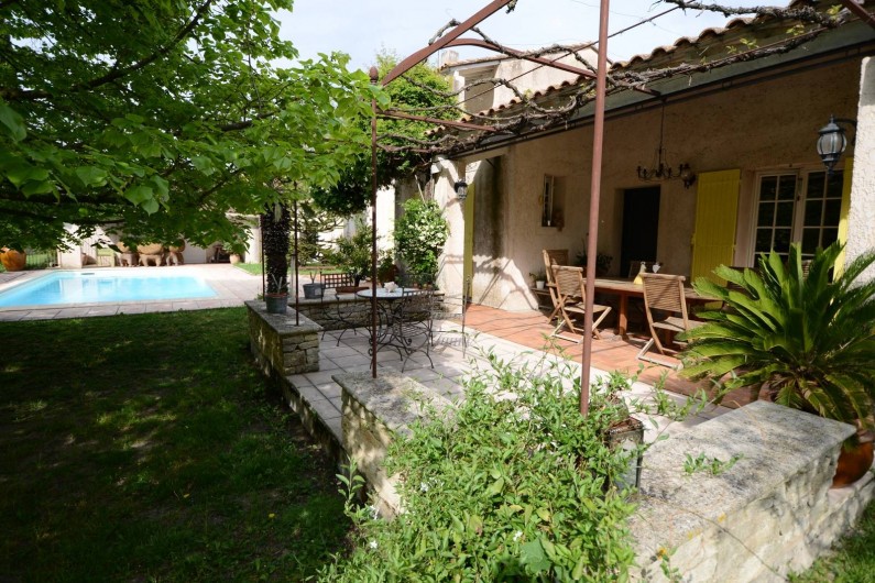 Location de vacances - Villa à Monteux - Terasse