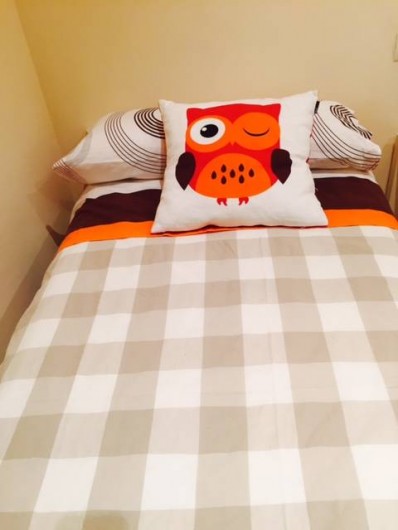 Location de vacances - Appartement à Besalú - Deux lits individuels.