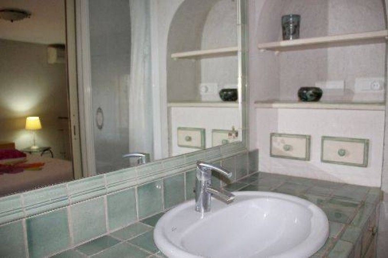 Location de vacances - Appartement à Robion - Douche, serviettes fournies