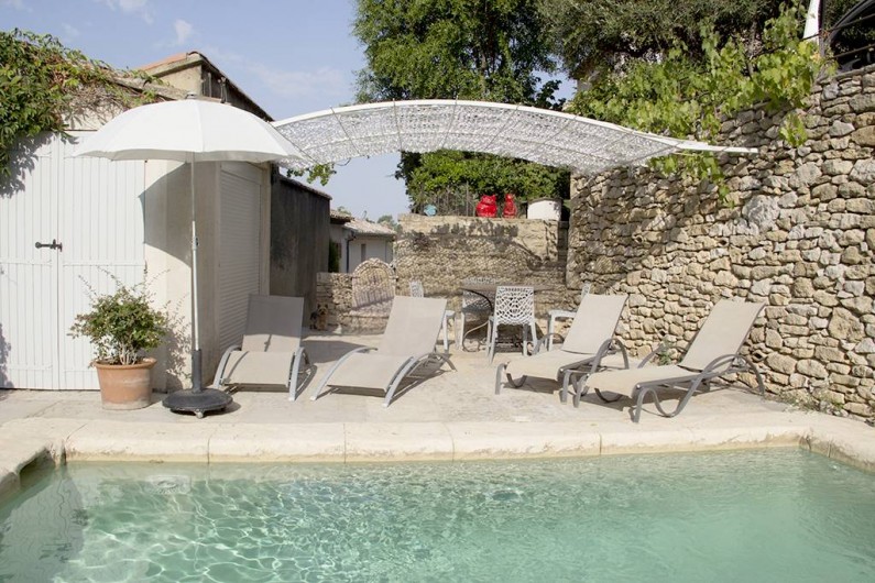 Location de vacances - Appartement à Robion - Coté détente