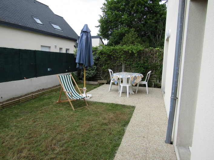 Location de vacances - Maison - Villa à Penvins - petit terrain clos