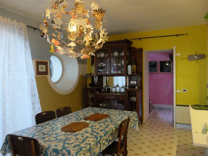 Location de vacances - Villa à Massa Lubrense - Salle a manger
