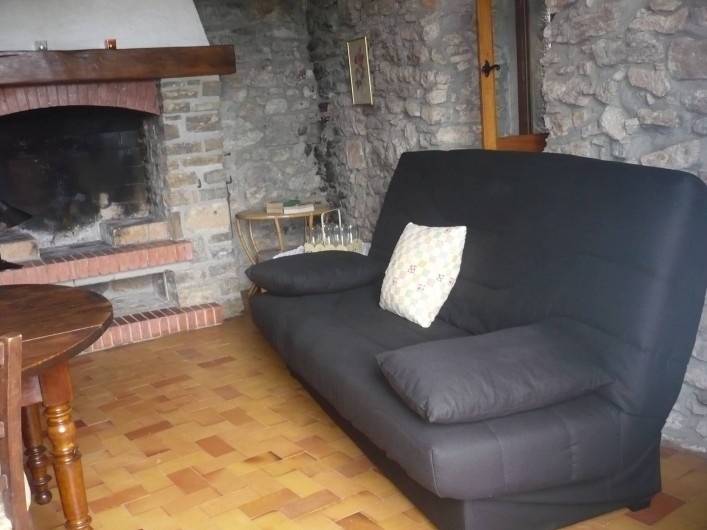 Location de vacances - Mas à Mialet - salon 