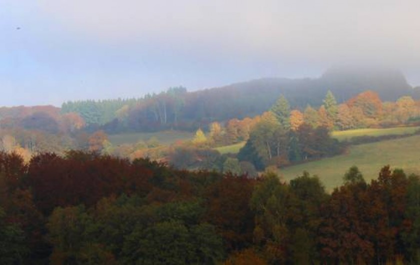 Location de vacances - Villa à Moux-en-Morvan - une des belles vues de la maison