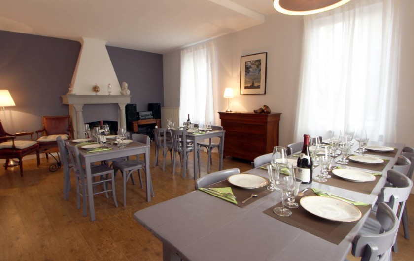 Location de vacances - Villa à Moux-en-Morvan - salle à manger