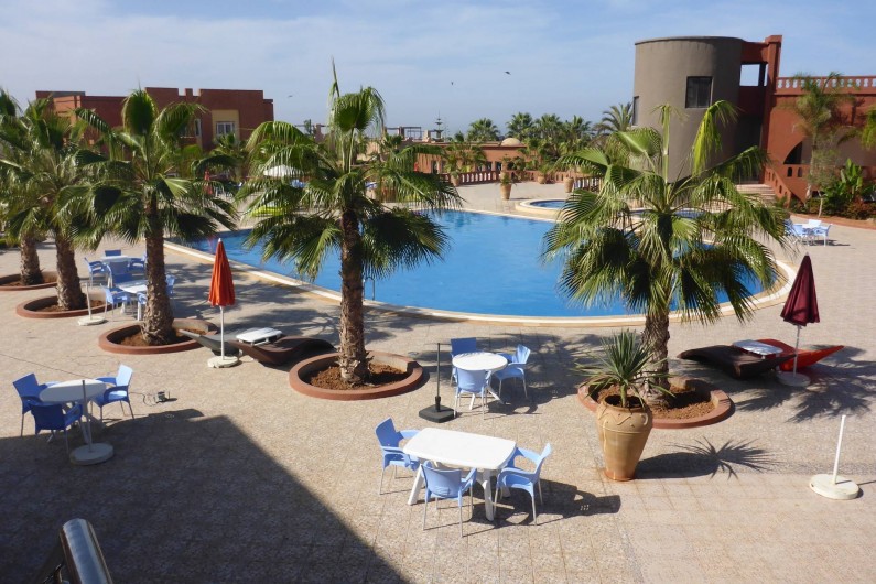 Location de vacances - Villa à Mirleft - La piscine du haut du village accessible à tous.