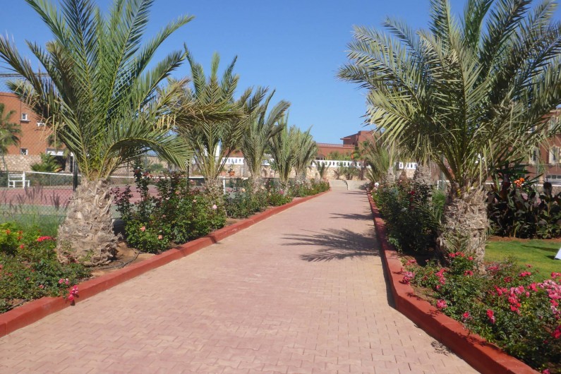 Location de vacances - Villa à Mirleft - Les terrains de tennis accès gratuit.