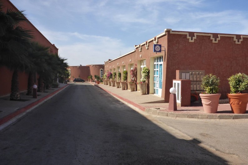 Location de vacances - Villa à Mirleft - Les magasins à l'entrée du village.