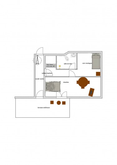 Location de vacances - Chambre d'hôtes à Enchastrayes