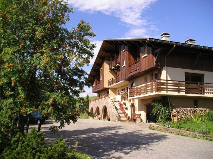 Location de vacances - Chalet à Cohennoz - LA CROIX DES AMBAILLES EN ETE