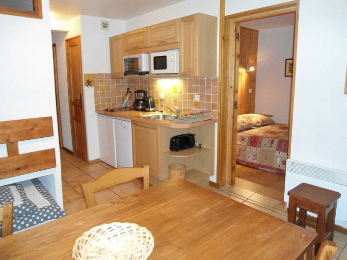 Location de vacances - Chalet à Cohennoz - LE PERCE NEIGE (n°6) - Appartement 5 pers. - Vue d'ensemble...