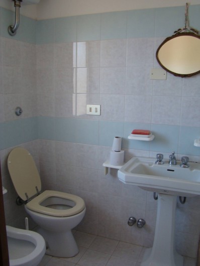 Location de vacances - Maison - Villa à Tresnuraghes - Salle de douche a l'étage