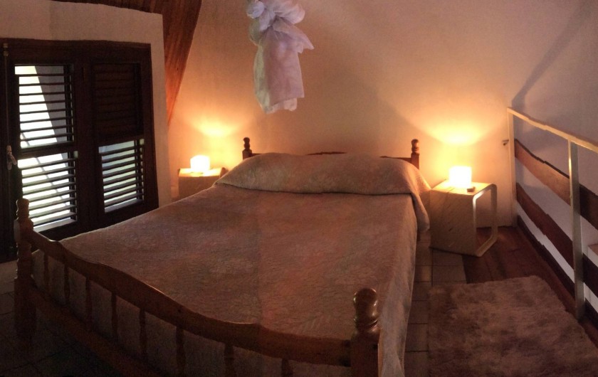 Location de vacances - Studio à La Trinité - Etage une mezzanine   avec lit double