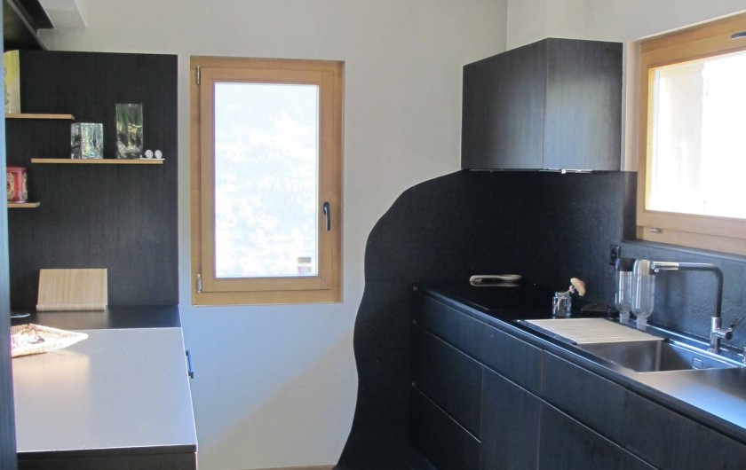 Location de vacances - Chalet à Bruson - cuisine