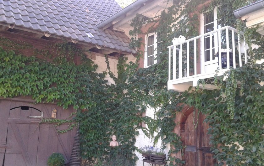 Location de vacances - Chambre d'hôtes à Kuttolsheim - coin jardin