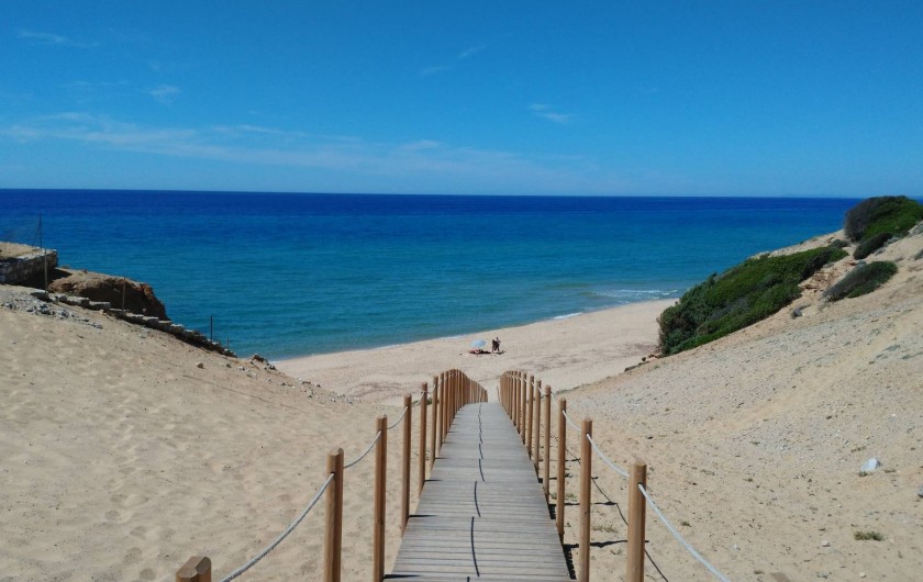 Location de vacances - Chalet à Guspini - La plage de Scivu