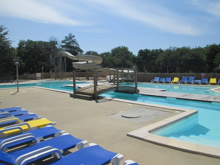 Location de vacances - Bungalow - Mobilhome à Mimizan - piscine Camping Azur