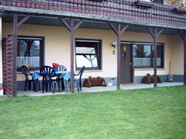 Location de vacances - Gîte à Allendorf - Terrasse